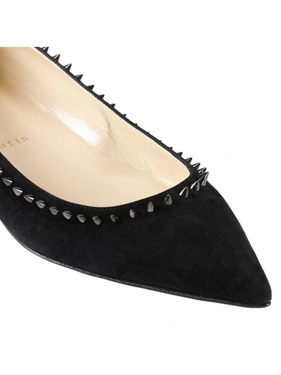 Shop Christian Louboutin Ballet Flats Shoes Women  In Black