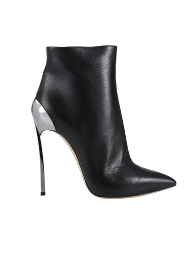 Shop Casadei Heeled Booties Shoes Women  In Black