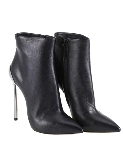 Shop Casadei Heeled Booties Shoes Women  In Black