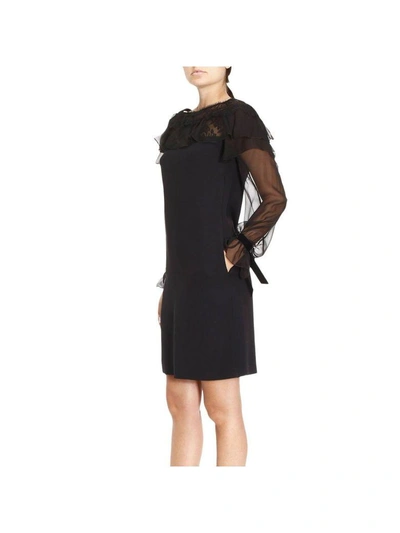 Shop Alberta Ferretti Dress Dress Women  In Black