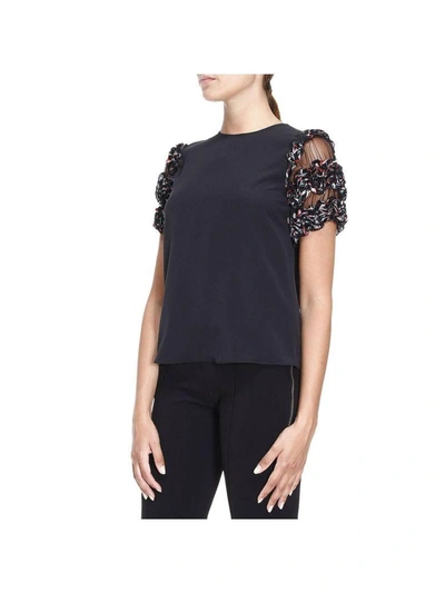 Shop Emporio Armani Top Top Women  In Black