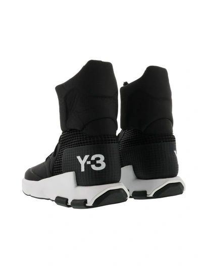 Shop Y-3 Noci High Sneakers In Black