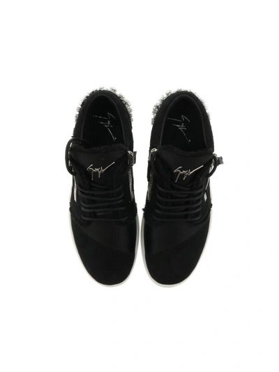 Shop Giuseppe Zanotti Melly Sneakers In Camnero