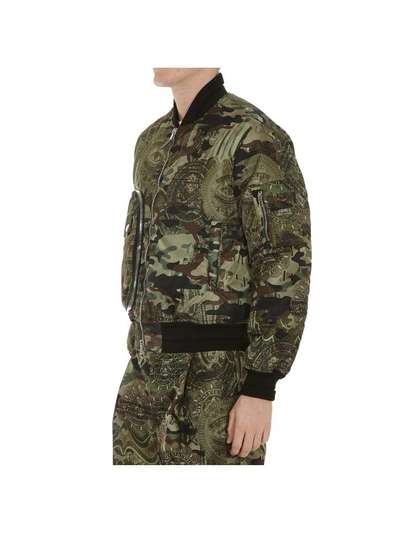 Shop Givenchy Bomber Jacket In Khaki