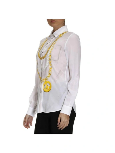Shop Moschino Shirt Shirt Women  Couture In White