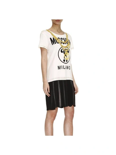 Shop Moschino Dress Dress Women  Couture In White