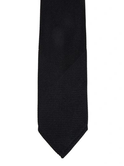 Shop Dsquared2 Silk Tie In Black