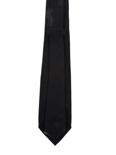 Shop Dsquared2 Silk Tie In Black