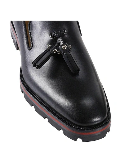 Shop Christian Louboutin Loafers Shoes Men  In Black