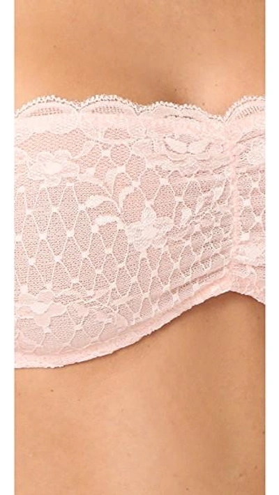 Shop Free People Essential Lace Bandeau Bra In Nude