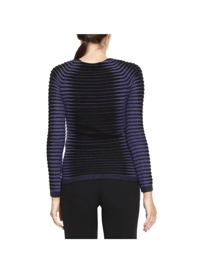 Shop Giorgio Armani Sweater Sweater Women  In Black