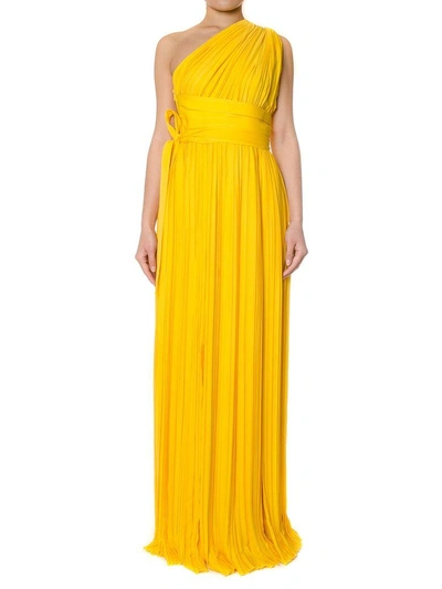 Shop Dsquared2 La Mirage Maxi Dress In Yellow