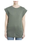 ISABEL MARANT GREEN COTTON T-SHIRT,TS0363- 17E030I 67VS