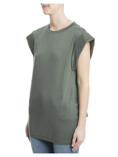 Shop Isabel Marant Green Cotton T-shirt
