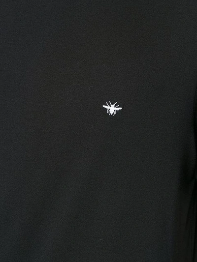 Shop Dior Bug Embroidered T-shirt