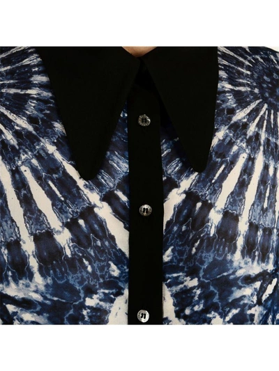 Shop Roberto Cavalli Shirt In Blu Brillante