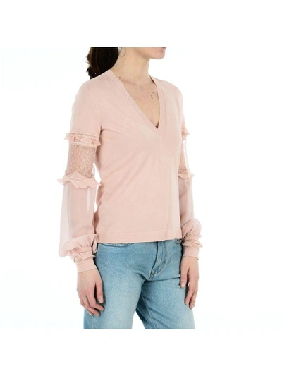 Shop Roberto Cavalli Sweater In Rosa