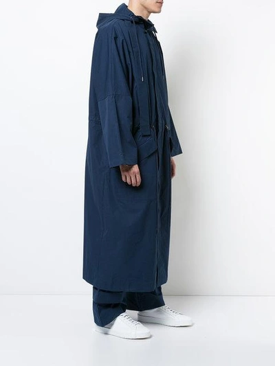 Shop Craig Green Hooded Oversized Coat