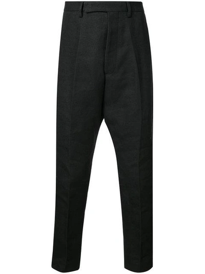 Shop Rick Owens Tapered Trousers