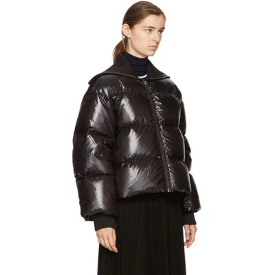 Kenzo Ribbed Knit-trimmed Quilted Shell Down Jacket In Llack | ModeSens