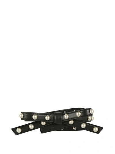 Shop Philosophy Di Lorenzo Serafini Studded Belt In Black
