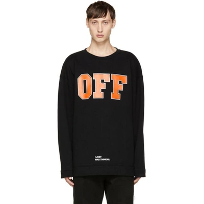 Shop Off-white Black 'off' Sweatshirt