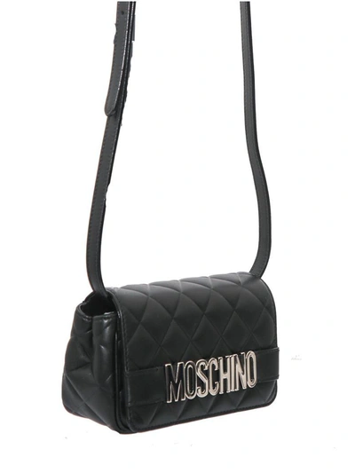 Shop Moschino - Shoulder Bag In Nero