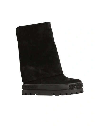 Shop Casadei Boots Shoes Women  In Black