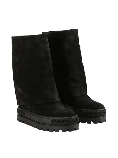 Shop Casadei Boots Shoes Women  In Black