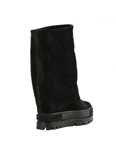 Shop Casadei Boots Shoes Women  In Black