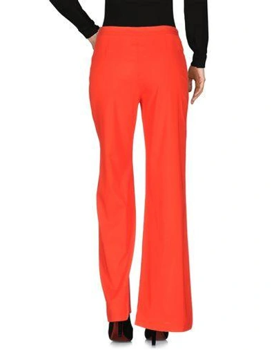Shop Pinko Casual Pants In Coral