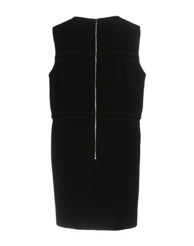 Shop Victoria Beckham Short Dresses In Black
