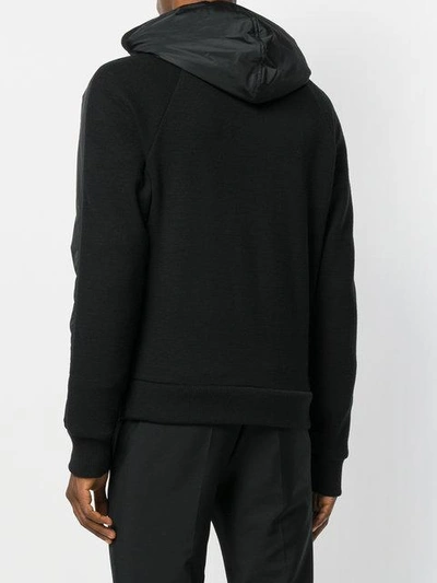 Shop Dolce & Gabbana Hooded Jacket - Black