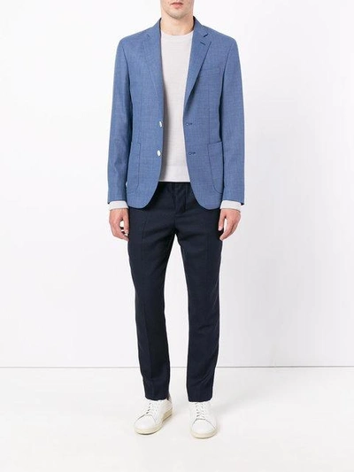 Shop Hardy Amies Hopsack Blazer