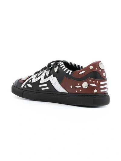 Shop Toga Studded Lace Up Trainers