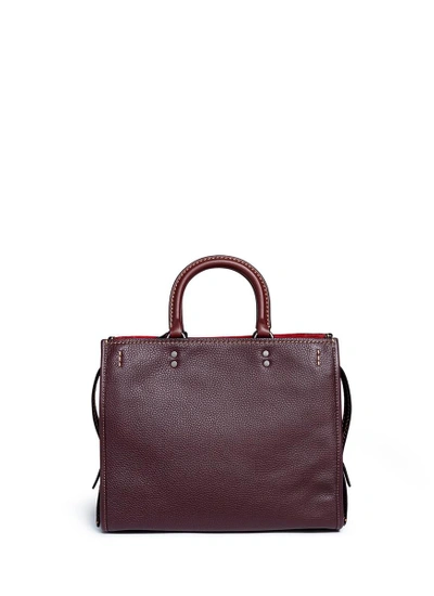 Shop Coach 'rogue' Glovetanned Leather Shoulder Bag