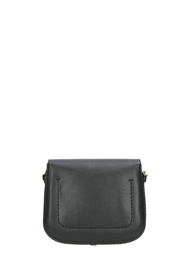 Shop Stella Mccartney Stella Popper Small Shoulder Bag In Black