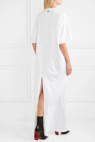 Shop Vetements Oversized Cotton-jersey Maxi Dress