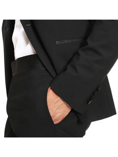 Shop Armani Collezioni Suit Suit Men  In Black
