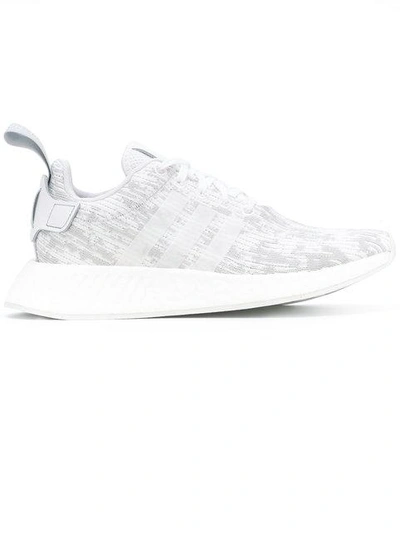 Shop Adidas Originals Nmd_r2 Sneakers In White