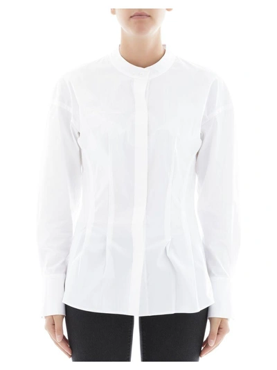 Shop Theory White Cotton Shirt