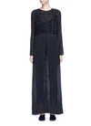 THE ROW 'Sabrina' ruched bodice silk chiffon maxi dress