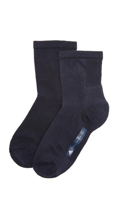 Adidas By Stella Mccartney Tennis Socks In Legend Blue/mystery Ink/white