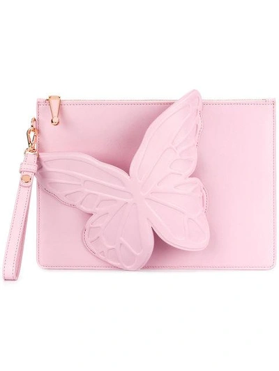 Shop Sophia Webster Flossy Butterfly Clutch