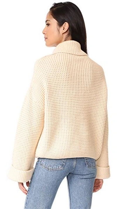 Shop Free People Park City Pullover Sweater In Ivory