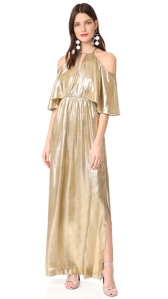 rachel zoe gold dress