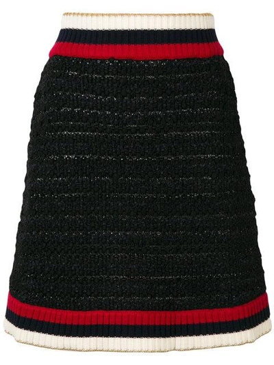 Shop Gucci Knitted Skirt