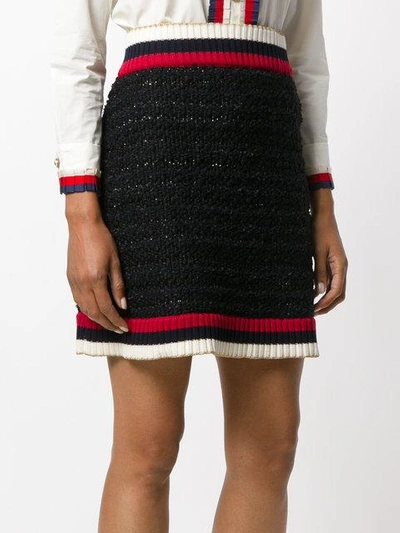 Shop Gucci Knitted Skirt