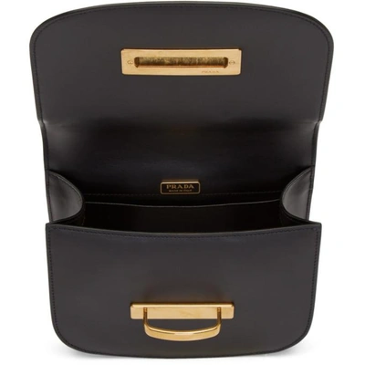 Shop Prada Black Cahier Bag