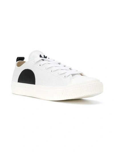 Shop Mcq By Alexander Mcqueen Mcq Alexander Mcqueen Plimsoll Low Top Sneakers - White